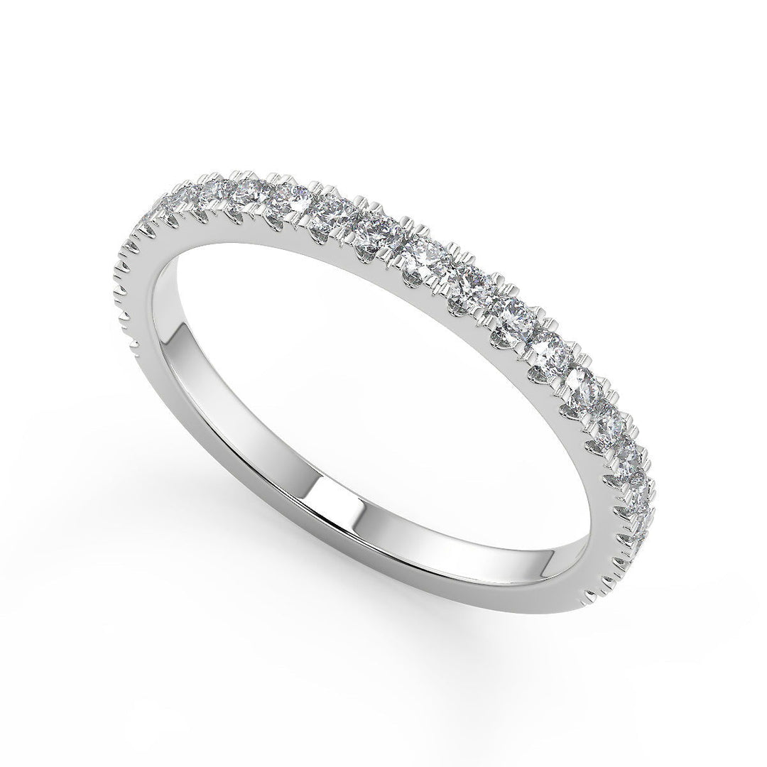 Hanna Promise Pave Cushion Cut Diamond Engagement Ring - Nivetta