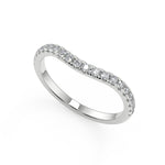 Load image into Gallery viewer, Hannah 6 Claw Crown Solitaire Round Cut Diamond Engagement Ring - Nivetta
