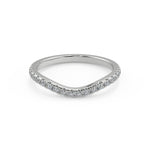Load image into Gallery viewer, Hannah 6 Claw Crown Solitaire Round Cut Diamond Engagement Ring - Nivetta
