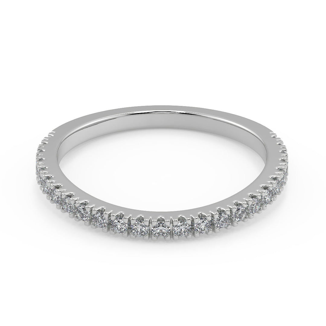 Harley Double Halo Pave Princess Cut Diamond Engagement Ring - Nivetta
