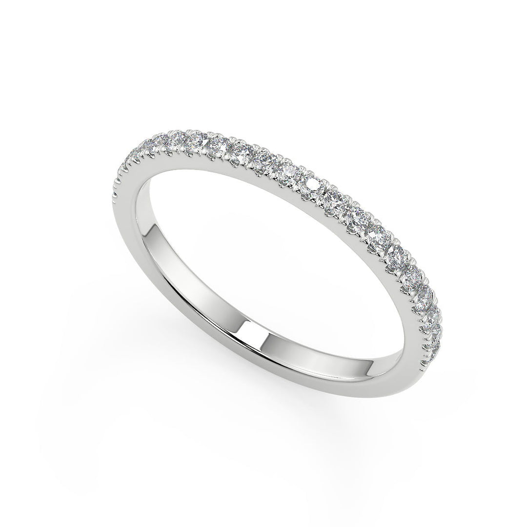 Harper Baguette Accents Princess Cut Diamond Engagement Ring - Nivetta