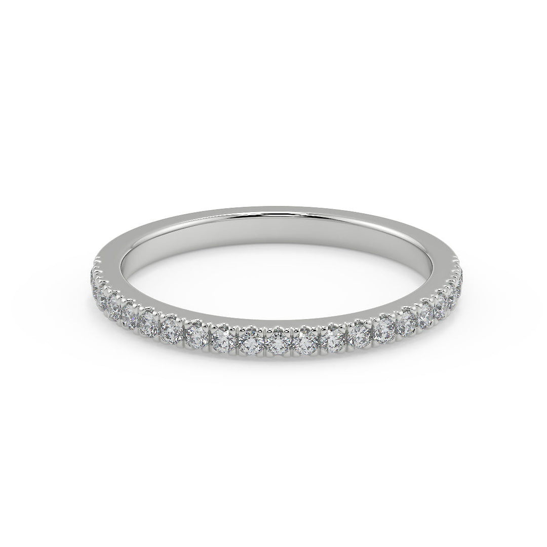 Harper Baguette Accents Princess Cut Diamond Engagement Ring - Nivetta