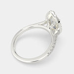 Load image into Gallery viewer, Isadora Marquise Cut Halo Pave Engagement Ring Setting - Nivetta
