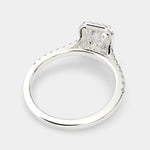 Load image into Gallery viewer, Isadora Radiant Cut Halo Pave Engagement Ring Setting - Nivetta
