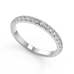 Load image into Gallery viewer, Isis Comfort Fit 4 Prong Solitaire Round Cut Diamond Engagement Ring - Nivetta
