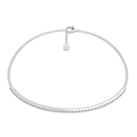 Load image into Gallery viewer, Isolde Round Cut Diamond Tennis Bracelet Bar Cable Chain (0.5 ctw) - Nivetta
