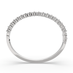 Load image into Gallery viewer, Isotta Round Cut Diamond Bangle Bracelet Shared Prong Hinged (4 ctw) - Nivetta
