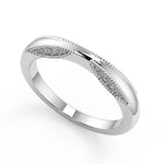 Load image into Gallery viewer, Jamya Milgrain 4 Prong Round Cut Diamond Engagement Ring - Nivetta
