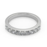 Load image into Gallery viewer, Janessa Shared Prong Assher 4 Prong Princess Cut Diamond Ring - Nivetta
