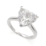 Load image into Gallery viewer, Juliana Heart Cut Classic Solitaire Engagement Ring Setting - Nivetta
