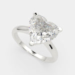 Load image into Gallery viewer, Juliana Heart Cut Classic Solitaire Engagement Ring Setting - Nivetta
