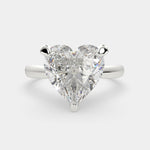 Load image into Gallery viewer, Juliana Heart Cut Classic Solitaire Engagement Ring Setting - Nivetta
