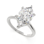 Load image into Gallery viewer, Juliana Marquise Cut Classic Solitaire Engagement Ring Setting - Nivetta
