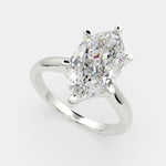 Load image into Gallery viewer, Juliana Marquise Cut Classic Solitaire Engagement Ring Setting - Nivetta
