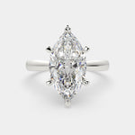 Load image into Gallery viewer, Juliana Marquise Cut Classic Solitaire Engagement Ring Setting - Nivetta
