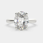 Load image into Gallery viewer, Juliana Oval Cut Classic Solitaire Engagement Ring Setting - Nivetta
