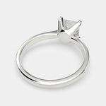 Load image into Gallery viewer, Juliana Princess Cut Classic Solitaire Engagement Ring Setting - Nivetta
