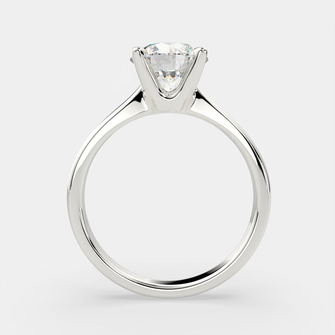 Juliana Round Cut Classic Solitaire Engagement Ring Setting - Nivetta