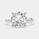 Load image into Gallery viewer, Juliana Round Cut Classic Solitaire Engagement Ring Setting - Nivetta
