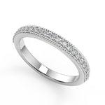 Load image into Gallery viewer, Kylee Halo Bezel Set Cushion Cut Diamond Engagement Ring - Nivetta
