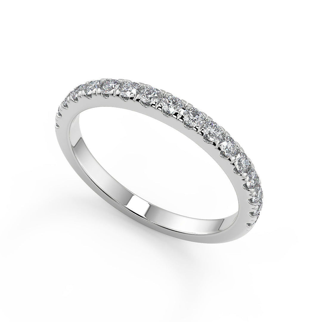 Lara Halo 4 Prong Round Cut Diamond Engagement Ring - Nivetta