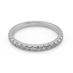 Load image into Gallery viewer, Lara Halo 4 Prong Round Cut Diamond Engagement Ring - Nivetta

