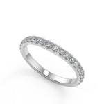 Load image into Gallery viewer, Leah Cathedral Solitaire Round Cut Diamond Engagement Ring - Nivetta

