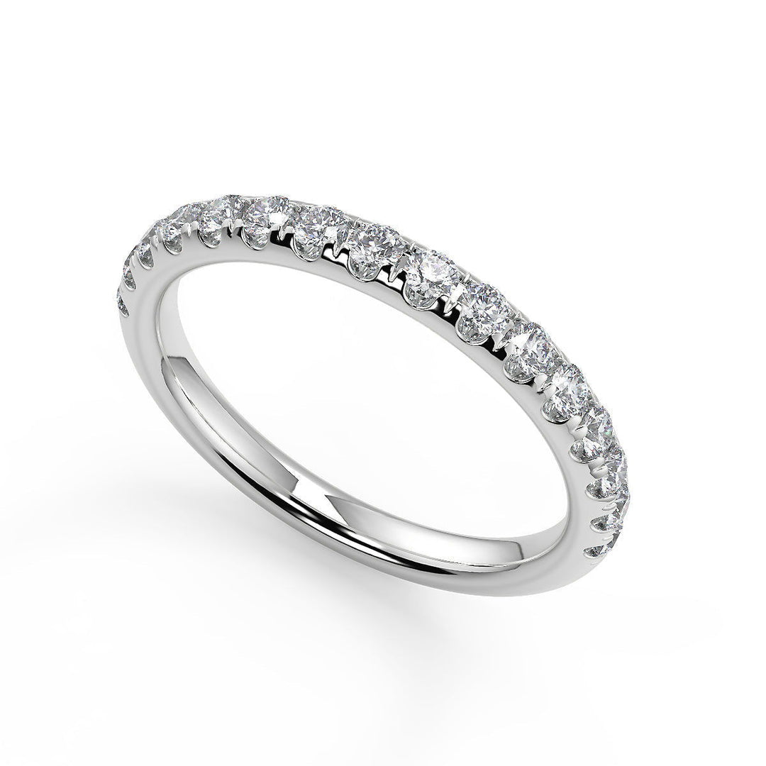 Lily Twisted Rope Solitaire Princess Cut Diamond Engagement Ring - Nivetta