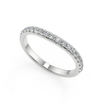 Load image into Gallery viewer, Lina Four Prong Solitaire Round Cut Diamond Engagement Ring - Nivetta
