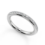 Load image into Gallery viewer, Lorelei Pave Twist Rope Cushion Cut Diamond Engagement Ring - Nivetta
