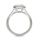 Load image into Gallery viewer, Luciana Cushion Cut Halo Split ShankEngagement Ring - Nivetta - Nivetta
