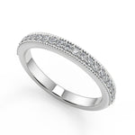 Load image into Gallery viewer, Maleah Halo Bezel Set Princess Cut Diamond Engagement Ring - Nivetta
