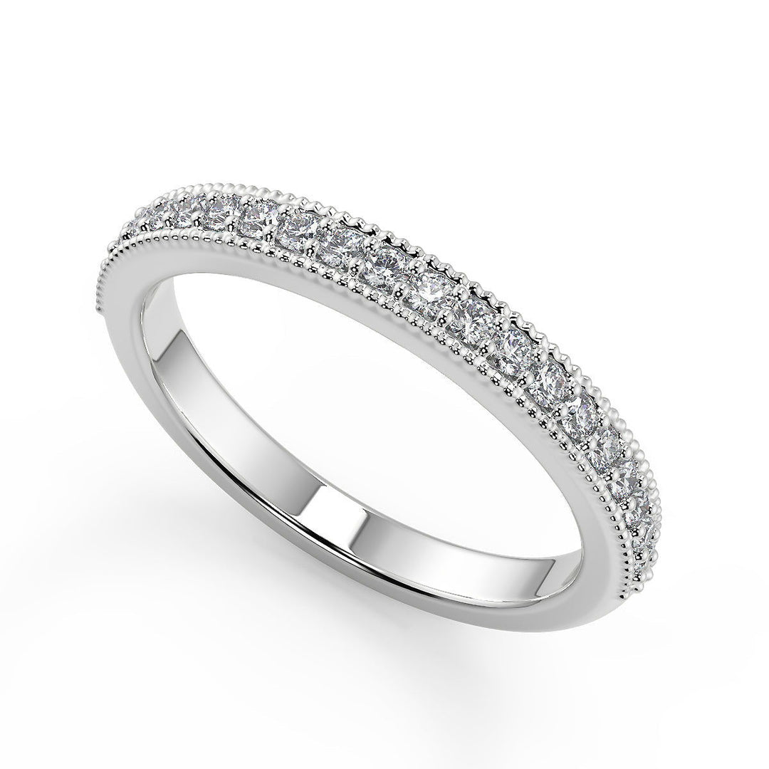 Maleah Halo Bezel Set Princess Cut Diamond Engagement Ring - Nivetta