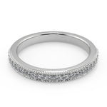 Load image into Gallery viewer, Maleah Halo Bezel Set Princess Cut Diamond Engagement Ring - Nivetta
