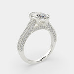 Load image into Gallery viewer, Martina Marquise Cut Pave Engagement Ring Setting - Nivetta
