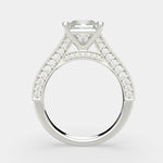 Load image into Gallery viewer, Martina Princess Cut Pave Engagement Ring Setting - Nivetta
