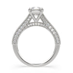 Load image into Gallery viewer, Martina Radiant Cut Pave Engagement Ring Setting - Nivetta
