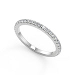 Load image into Gallery viewer, Molly Double Halo Pave Gala Princess Cut Diamond Engagement Ring - Nivetta
