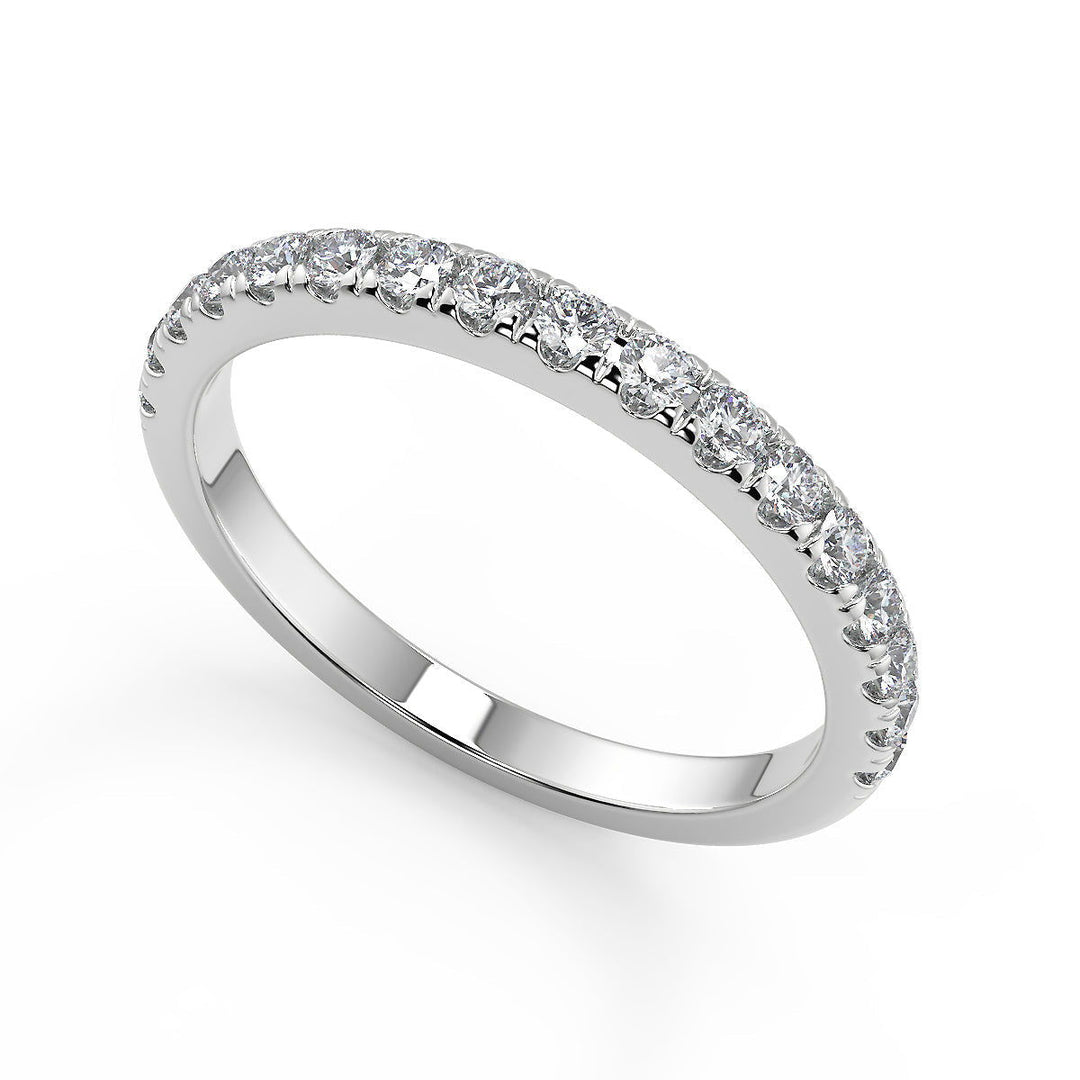 Natalia Double Halo Round Cut Diamond Engagement Ring - Nivetta