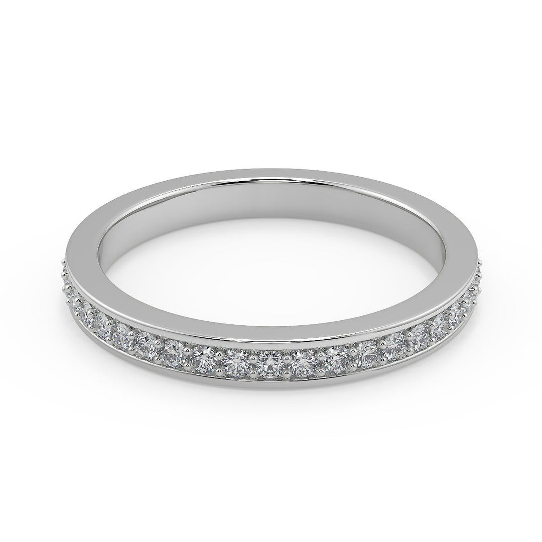 Olivia 4 Prong Solitaire Round Cut Diamond Engagement Ring - Nivetta