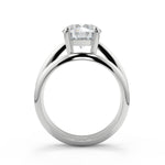 Load image into Gallery viewer, Quinn 4 Prong Solitaire Round Cut Diamond Engagement Ring - Nivetta
