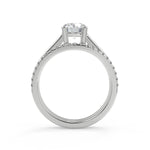 Load image into Gallery viewer, Raelynn Four Prong Round Cut Diamond Engagement Ring - Nivetta
