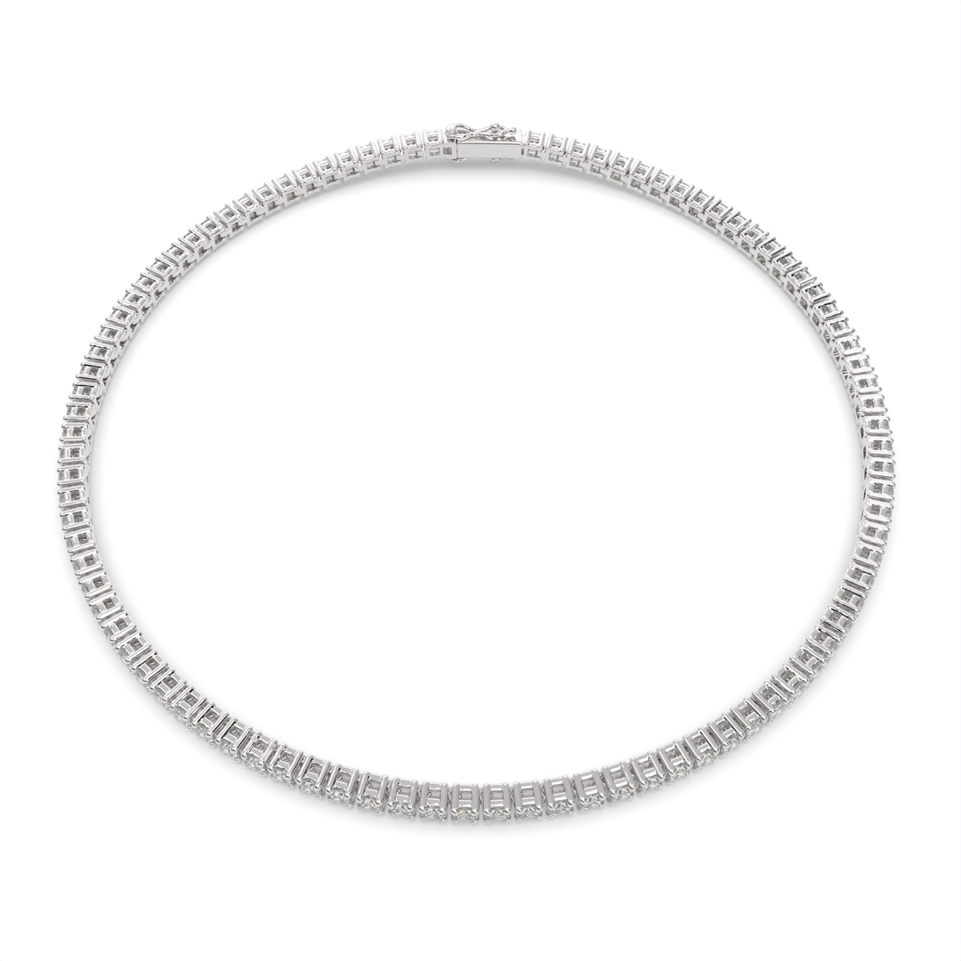 Ranna 2ct tcw Princess Cut Diamond Tennis Bracelet - Nivetta