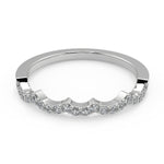 Load image into Gallery viewer, Rayne Infinity Pave Round Cut Diamond Engagement Ring - Nivetta
