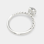 Load image into Gallery viewer, Renata Cushion Cut Solitaire Rope Engagement Ring Setting - Nivetta
