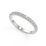 Load image into Gallery viewer, Ryann Cathedral Solitaire Cushion Cut Diamond Engagement Ring - Nivetta
