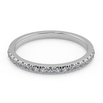 Load image into Gallery viewer, Saniyah Petite twist Pave Round Cut Diamond Engagement Ring - Nivetta
