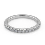 Load image into Gallery viewer, Sariah Halo Rope Twist Princess Cut Diamond Engagement Ring - Nivetta
