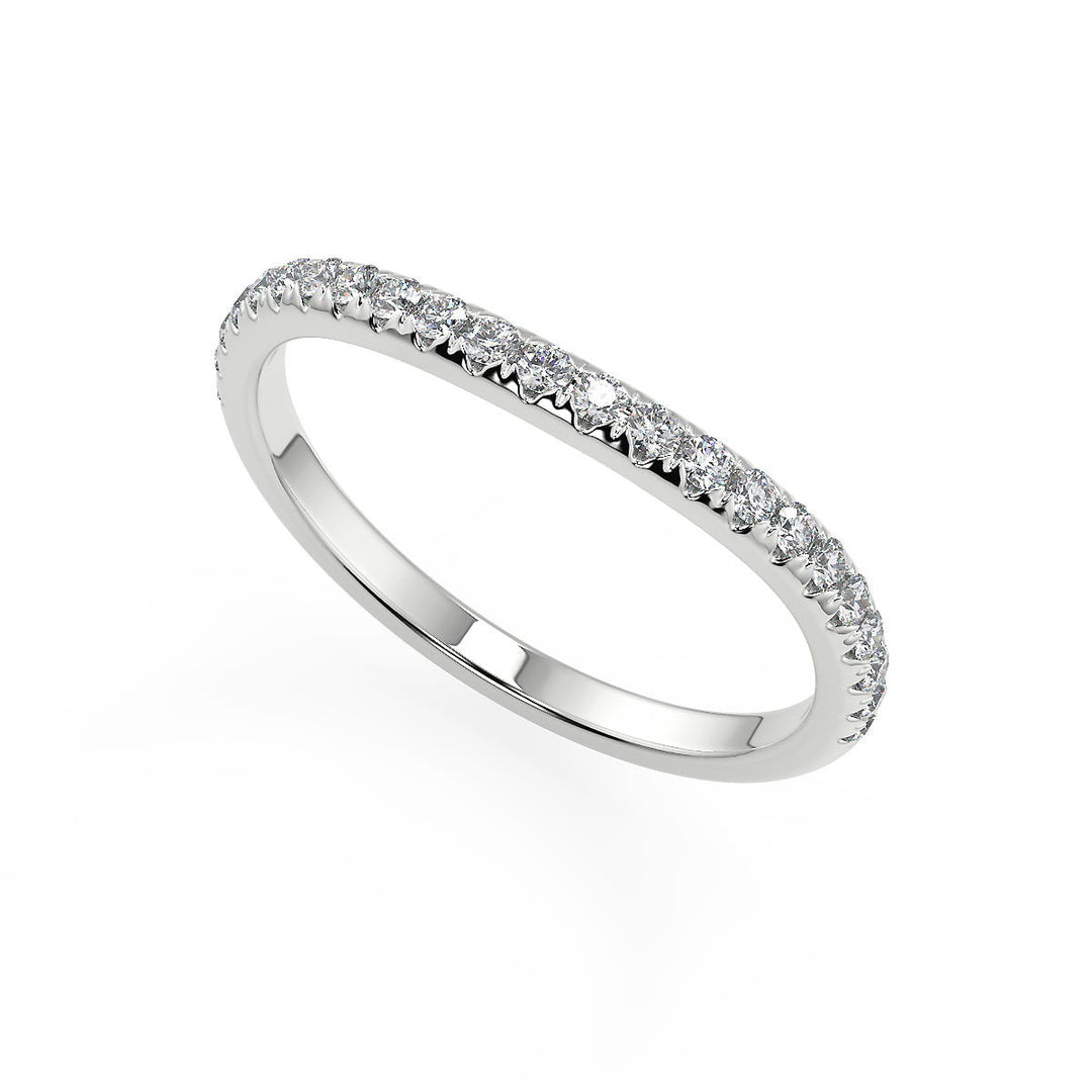 Selena Split Shank Round Cut Diamond Engagement Ring - Nivetta