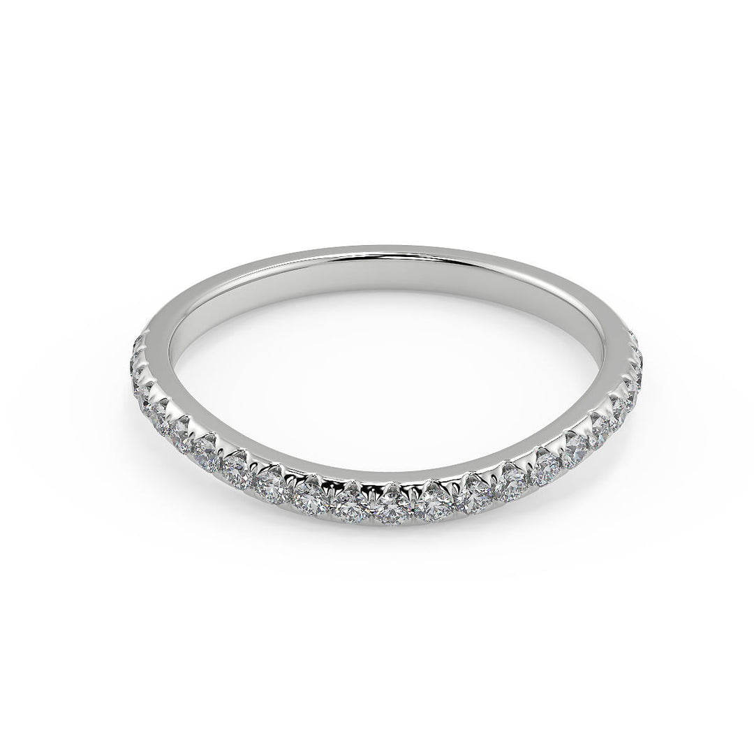 Selena Split Shank Round Cut Diamond Engagement Ring - Nivetta